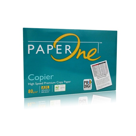 Paper One Copier Paper 80gsm - A3 (box/5rm)